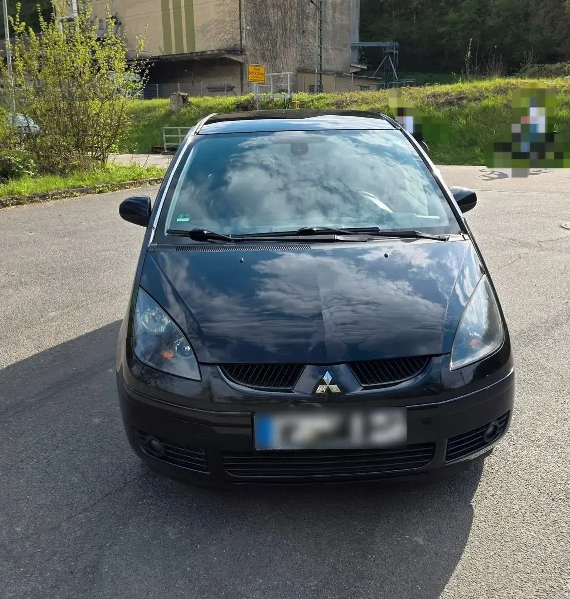 Gebraucht Mitsubishi Colt Motion 95 PS (69 kW) 2007 Schwarz Van / Kleinbus
