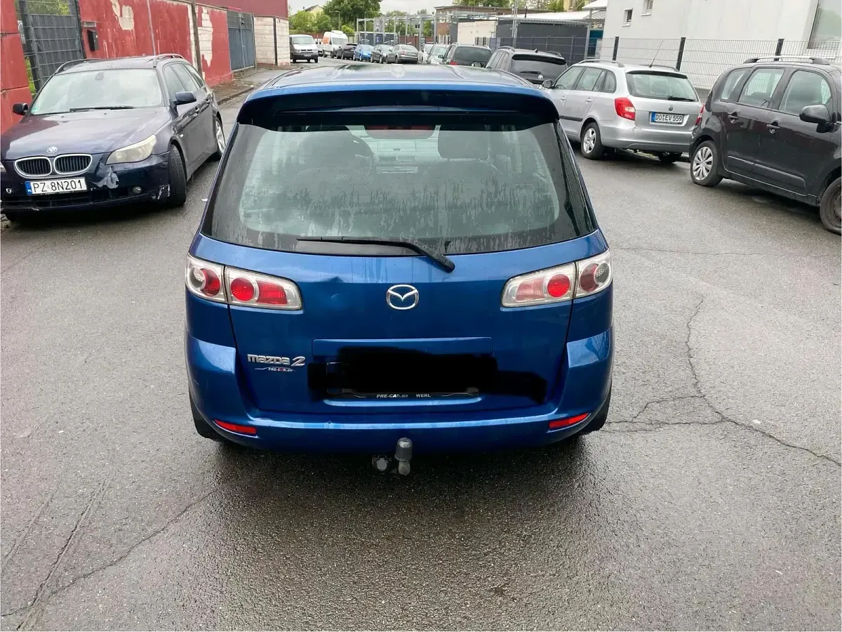 Gebraucht Mazda 2 80 PS (58 kW) 2007 Blau Kleinwagen