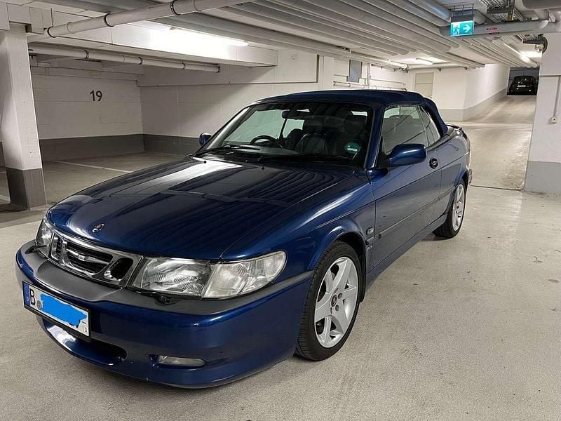 Gebraucht Saab 9-3 Cabriolet 185 PS (136 kW) 2002 Blau Cabrio