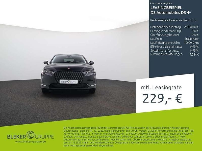 Schwarz Gebraucht 2024 DS Automobiles DS4 Performance Limousine | 26.890 € (Etwas zu teuer) - Bild 1/3