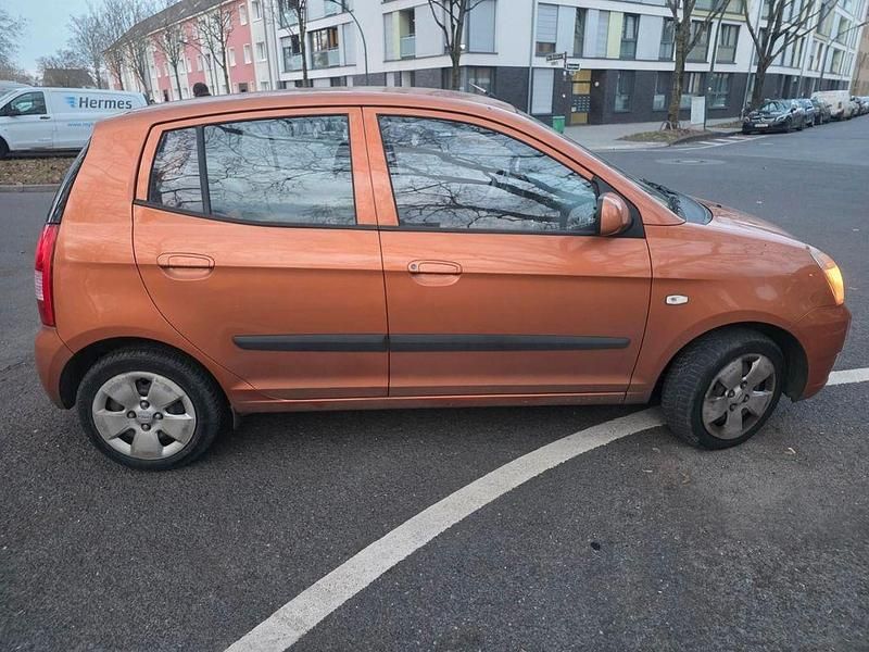 Orange Gebraucht 2007 Kia Picanto Kleinwagen | 750 € (Superpreis) - Bild 1/4