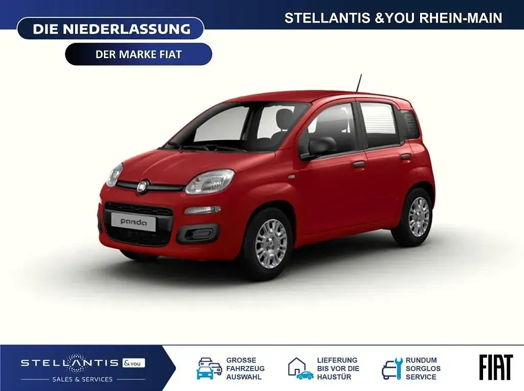 Neu Fiat Panda Icon 65 PS (47 kW) 2026 Rot Kleinwagen