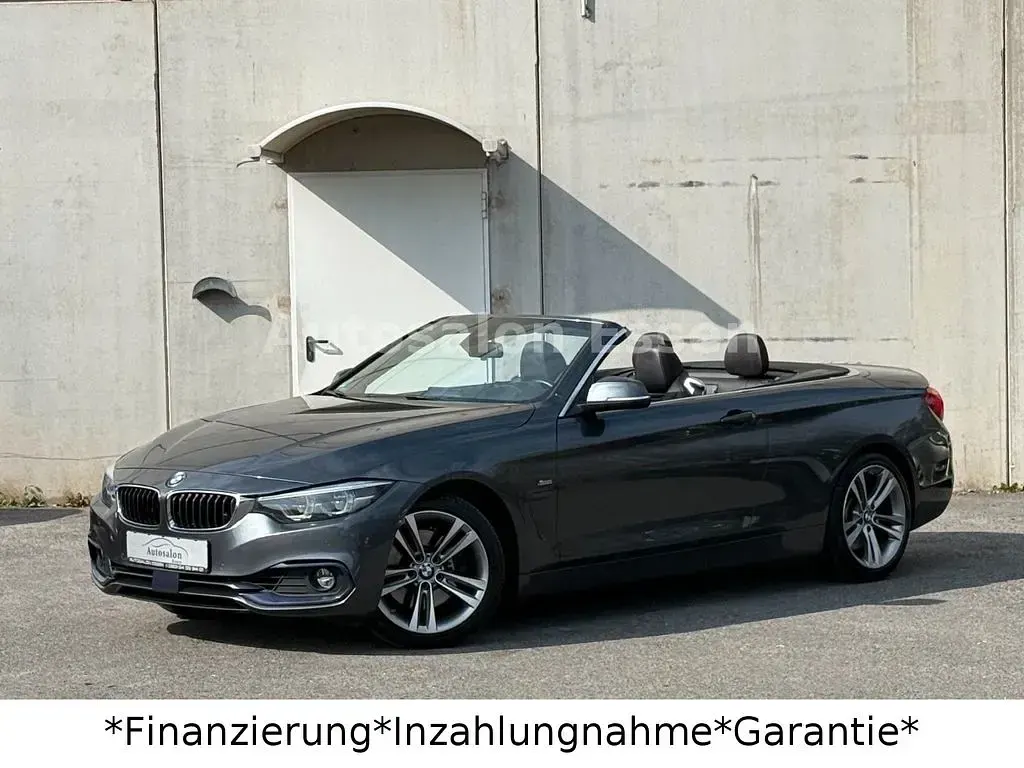 Gebraucht BMW 430 Cabriolet Sport Line 258 PS (189 kW) 2017 Grau Cabrio