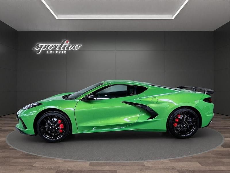 Nowe Corvette Stingray 481 KM (353 kW) 2026 Zielony Kabriolet