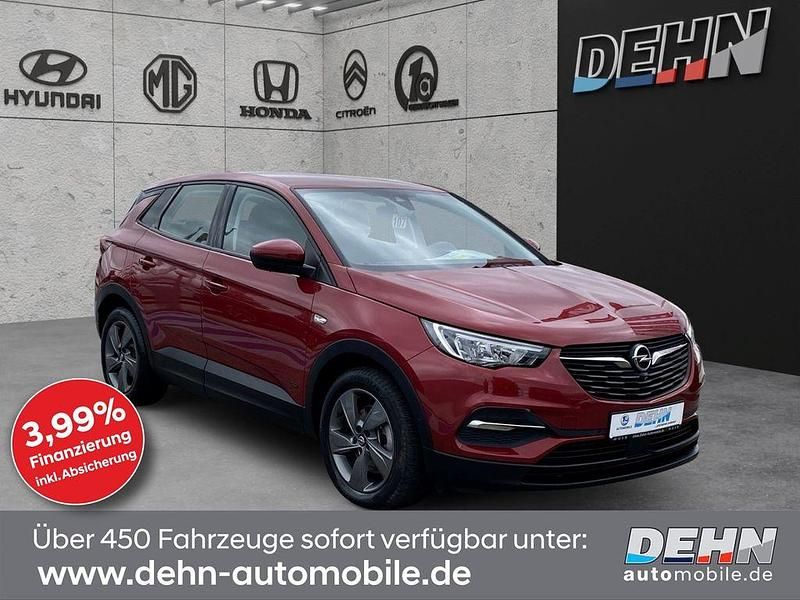 Rubin rot (metallic) Gebraucht 2021 Opel Grandland X Edition SUV | 20.750 € (Superpreis) - Bild 1/4