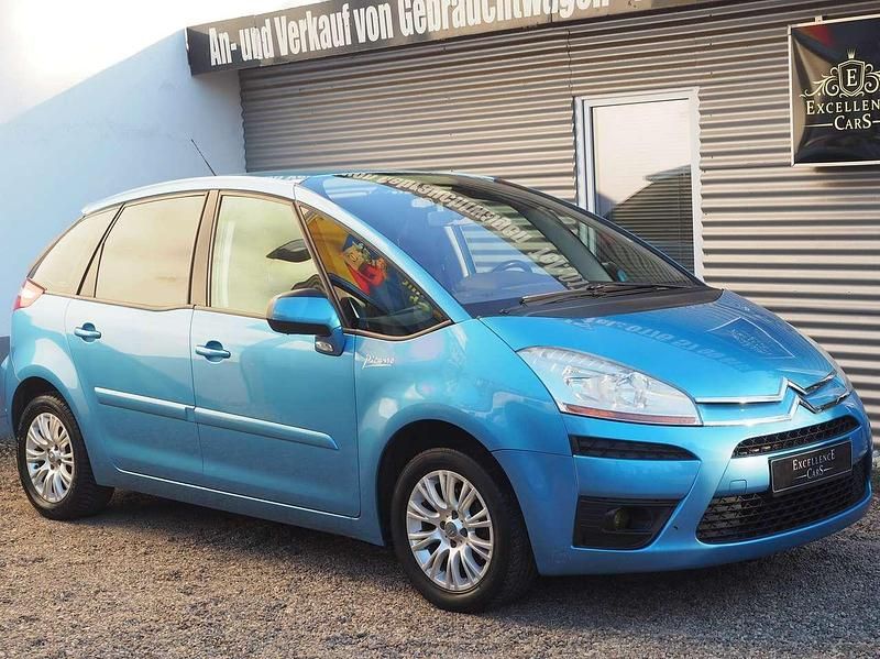 Blau tivoli/metallic Gebraucht 2008 Citroën C4 Picasso Tendance Van / Kleinbus | 3.300 € (Fairer Preis) - Bild 1/4