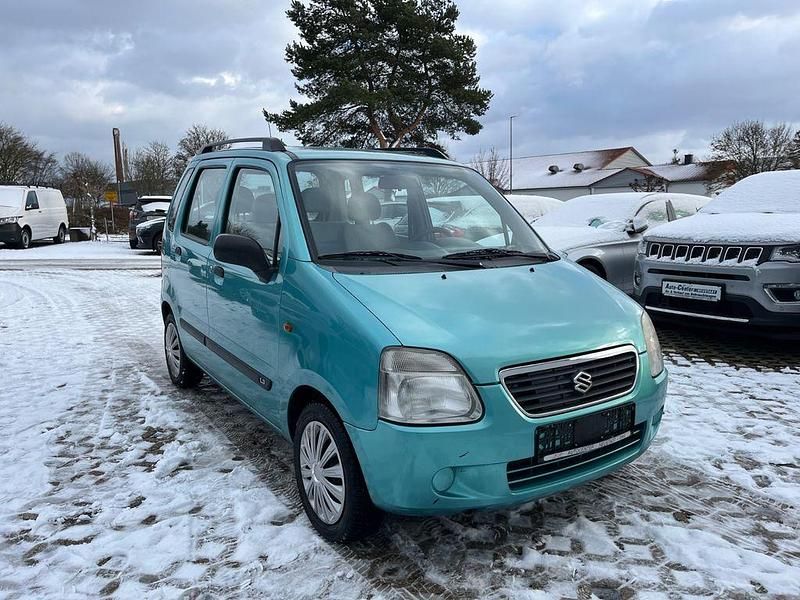 Blau Gebraucht 2002 Suzuki Wagon R+ Comfort Kombi | 2.980 € (Etwas zu teuer) - Bild 1/4