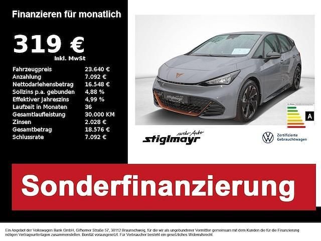 Gebraucht Cupra Born 150 kW (204 PS) 2023 Vaporgrau Kleinwagen