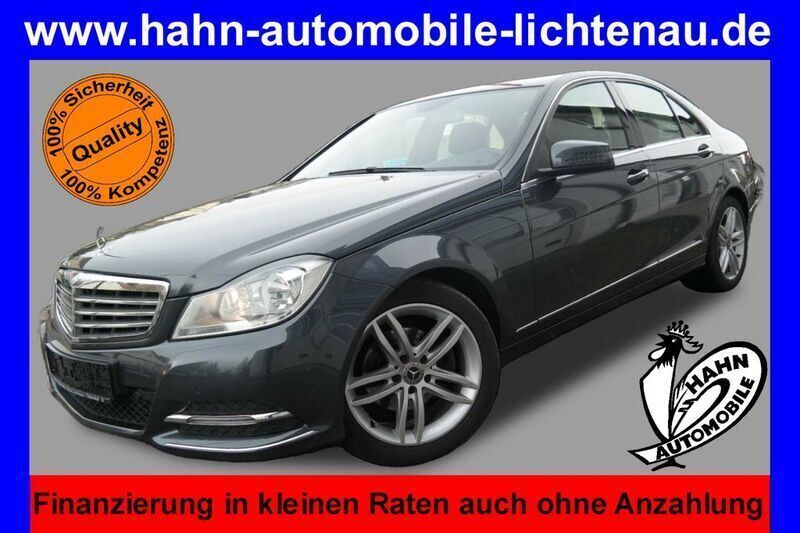 Tenoritgrau (metallic) Gebraucht 2013 Mercedes C250 Elegance Limousine | 14.999 € (Etwas zu teuer) - Bild 1/4