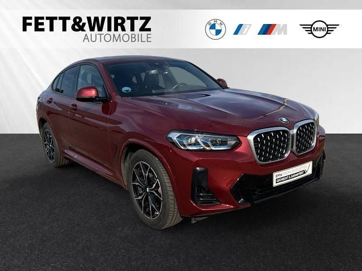 Aventurinrot metallic Gebraucht 2024 BMW X4 M Sport SUV | 49.900 € (Guter Preis) - Bild 1/3