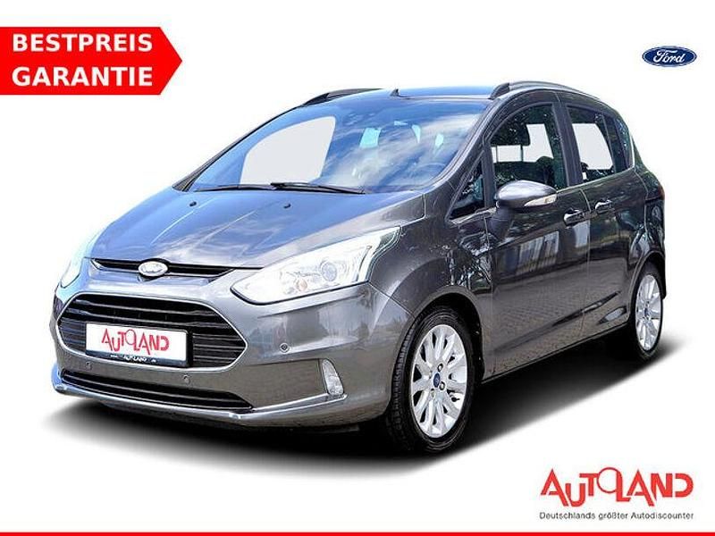 Grau Gebraucht 2017 Ford B-MAX Titanium Van / Kleinbus | 10.990 € (Teuer) - Bild 1/4