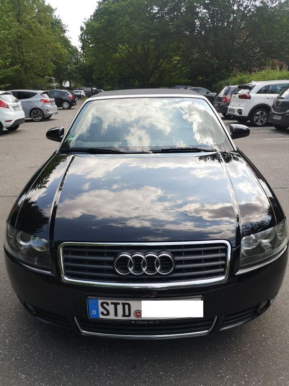 Schwarz Gebraucht 2003 Audi A4 Cabriolet Cabrio | 3.499 € (Superpreis) - Bild 1/4