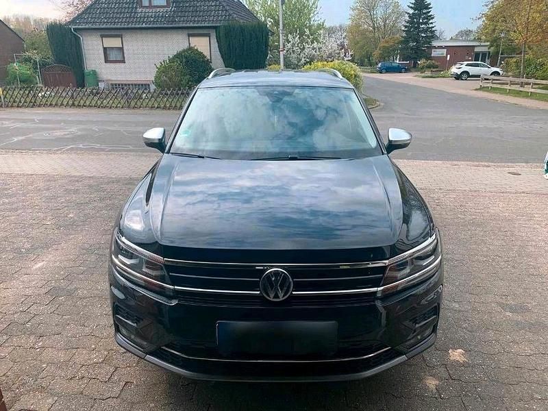 Gebraucht VW Tiguan Allspace 199 PS (146 kW) 2018 Schwarz SUV