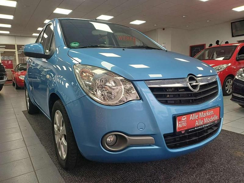 Gebraucht Opel Agila Edition 65 PS (47 kW) 2010 Blau Kleinwagen