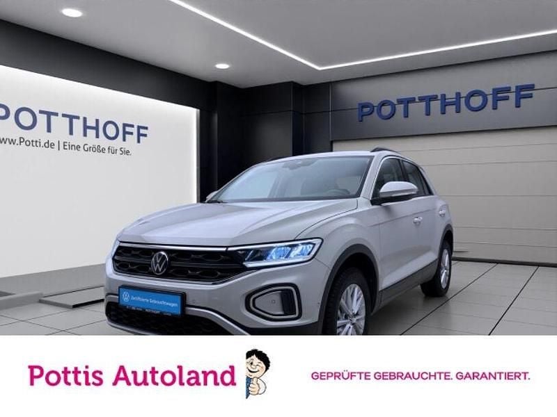 Grau Gebraucht 2024 VW T-Roc Life SUV | 21.777 € (Guter Preis) - Bild 1/4