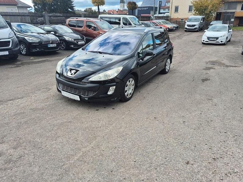 Schwarz Gebraucht 2008 Peugeot 308 Platinum Kombi | 890 € (Superpreis) - Bild 1/4