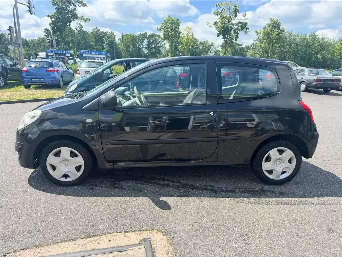 Gebraucht Renault Twingo Authentique 58 PS (42 kW) 2008 Schwarz Kleinwagen