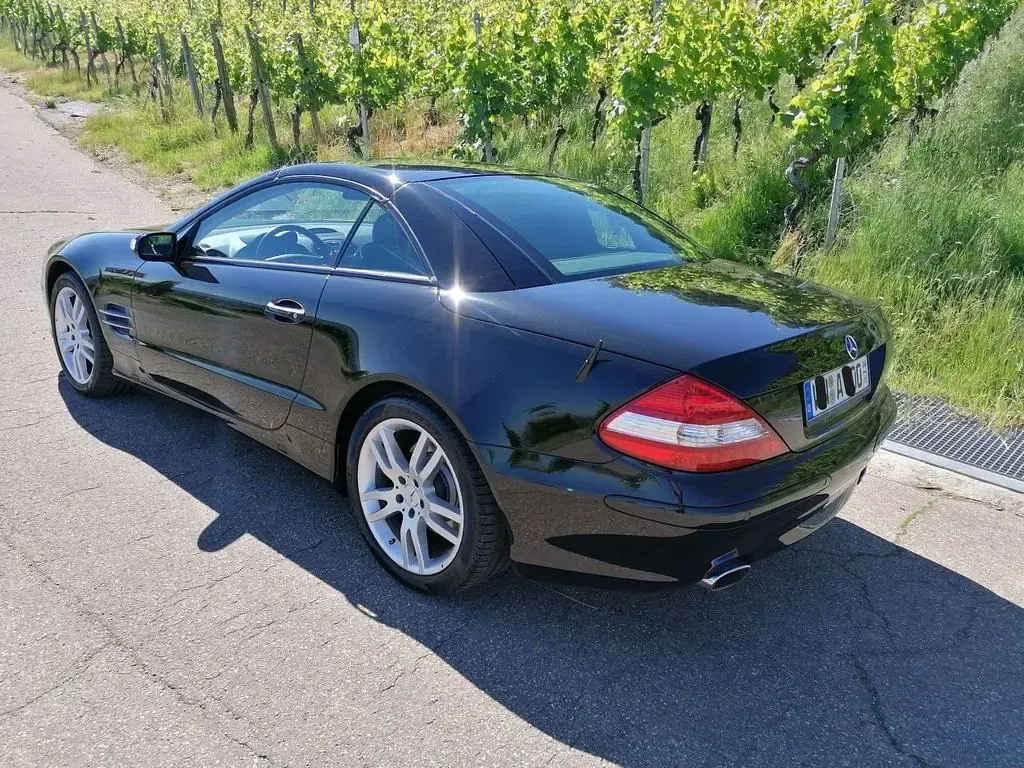 Gebraucht Mercedes SL500 387 PS (284 kW) 2008 Schwarz Cabrio