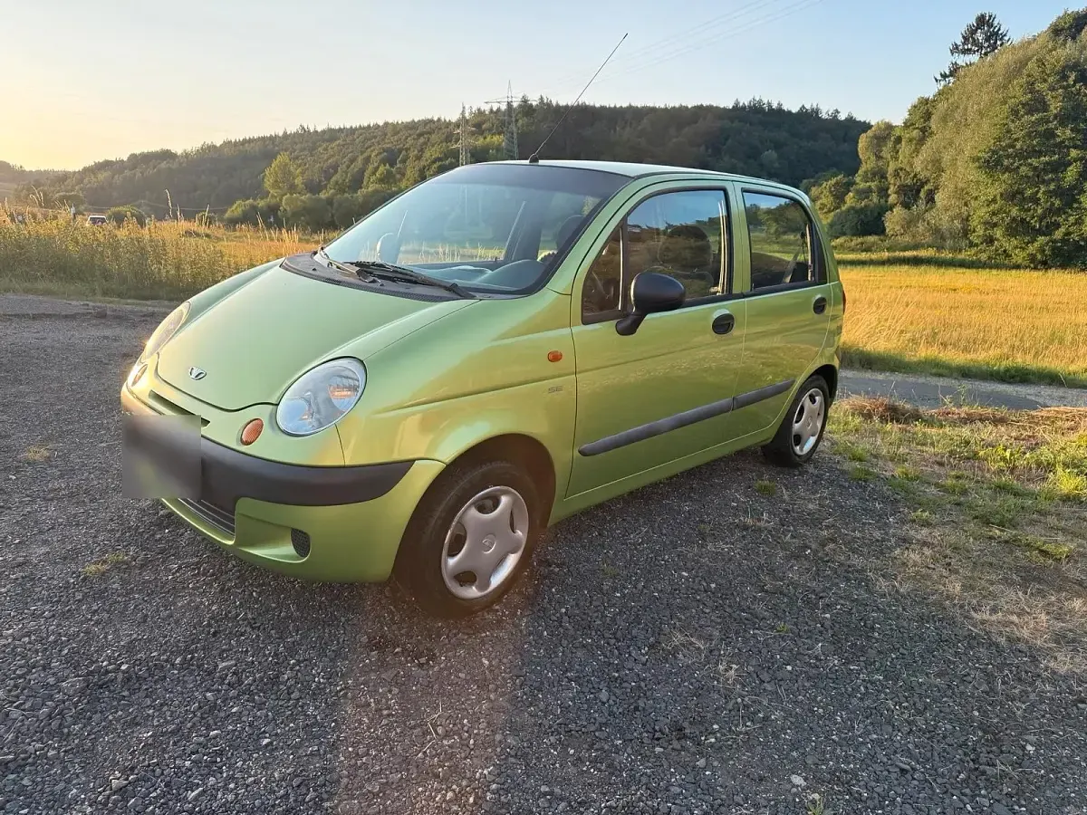 Gebraucht Chevrolet Matiz 52 PS (38 kW) 2002 Grün Kleinwagen