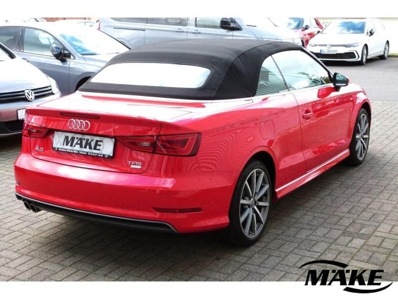 Gebraucht Audi A3 Cabriolet S-Line 150 PS (110 kW) 2016 Misanorot perleffekt Cabrio