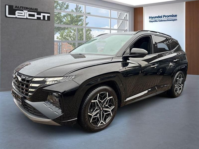 Schwarz Gebraucht 2024 Hyundai Tucson N Line SUV | 34.890 € (Fairer Preis) - Bild 1/4