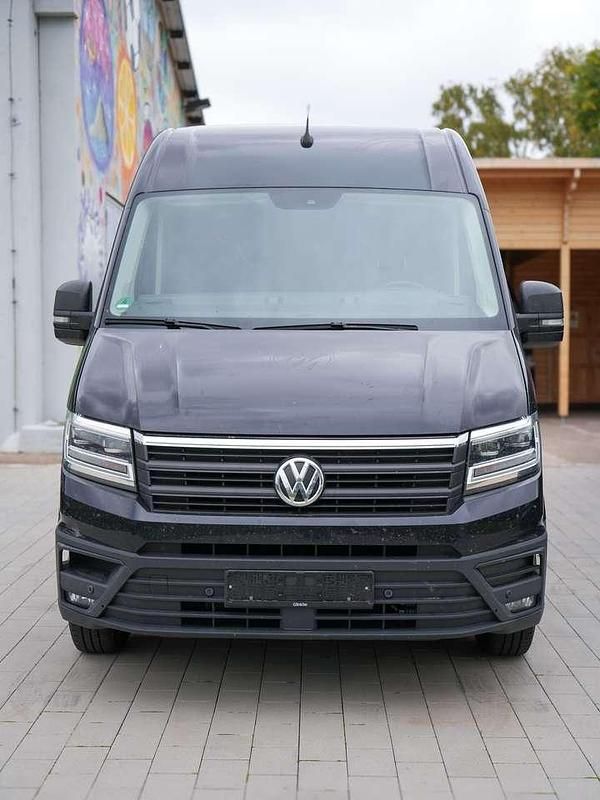 Schwarz Gebraucht 2019 VW Crafter Trendline Van | 39.500 € (Teuer) - Bild 1/4