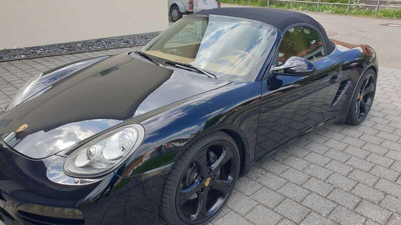 Schwarz Gebraucht 2010 Porsche Boxster Cabrio | 32.900 € (Fairer Preis) - Bild 1/4