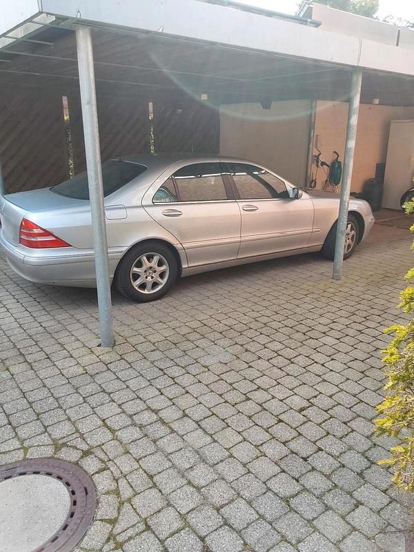 Usata Mercedes S320 224 CV (164 kW) 2001 Argento Berlina