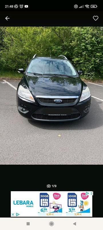 Schwarz Gebraucht 2011 Ford Focus Kombi | 2.500 € (Fairer Preis) - Bild 1/4