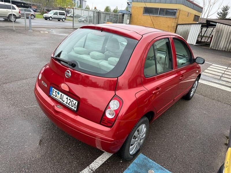 Gebraucht Nissan Micra Acenta 80 PS (58 kW) 2007 Rot Kleinwagen