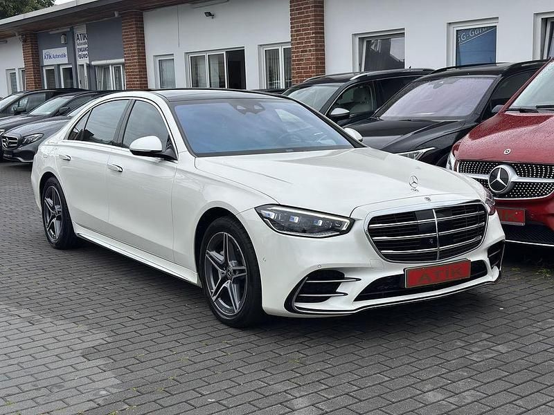 Diamentenweiss metalliclack Gebraucht 2023 Mercedes S400 AMG Limousine | 89.880 € (Etwas zu teuer) - Bild 1/4