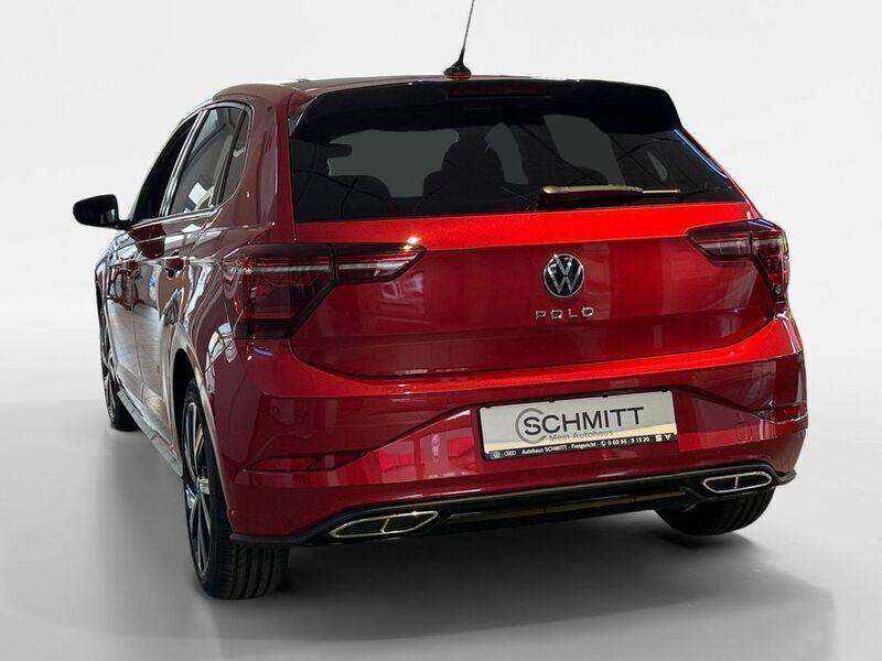 Neu VW Polo R-line 95 PS (69 kW) 2025 Kings red metallic schwarz Limousine