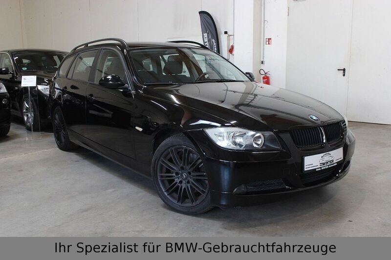 Schwarz Gebraucht 2008 BMW 318 Kombi | 6.950 € (Teuer) - Bild 1/4