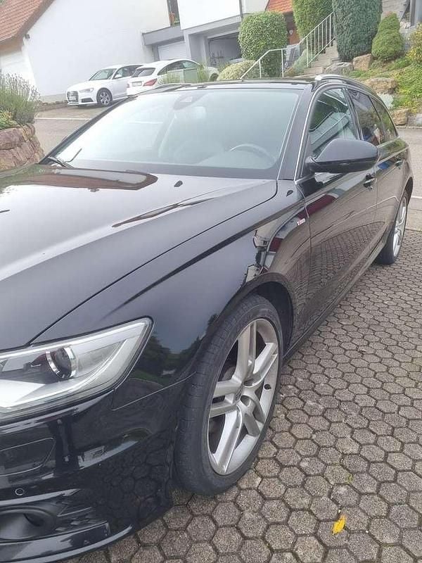 Schwarz Gebraucht 2013 Audi A6 S-Line Kombi | 8.800 € (Superpreis) - Bild 1/4