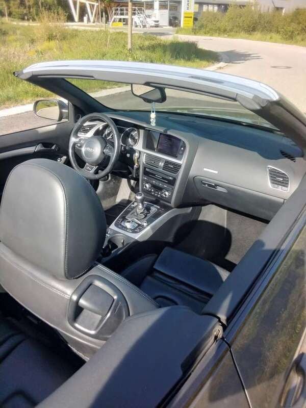 Grau Gebraucht 2013 Audi A5 Cabriolet S-Line Cabrio | 12.500 € (Guter Preis) - Bild 1/4