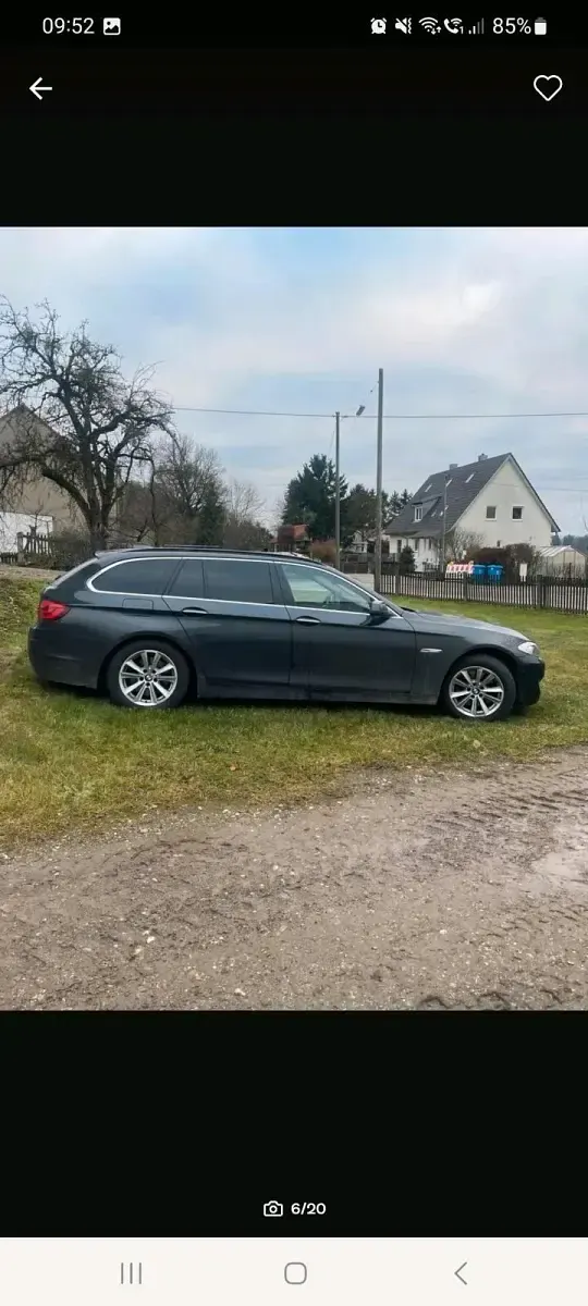 Gebraucht BMW 525 218 PS (160 kW) 2011 Schwarz Kombi