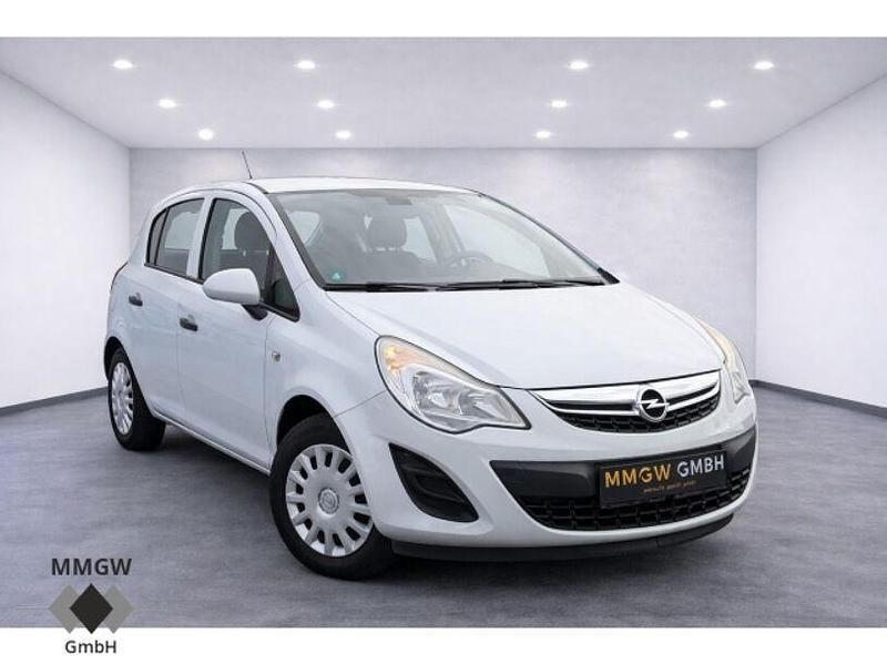 Gebraucht Opel Corsa Selection 69 PS (50 kW) 2012 Casablancaweiss/glacier/arctic Kleinwagen