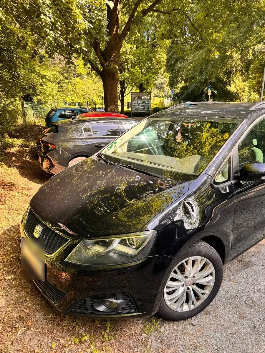 Gebraucht Seat Alhambra 140 PS (102 kW) 2011 Schwarz Van / Kleinbus