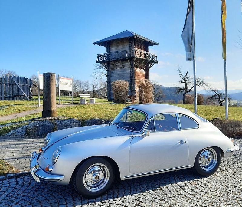 Silber Gebraucht 1963 Porsche 356 Coupé | 90.356 € - Bild 1/4