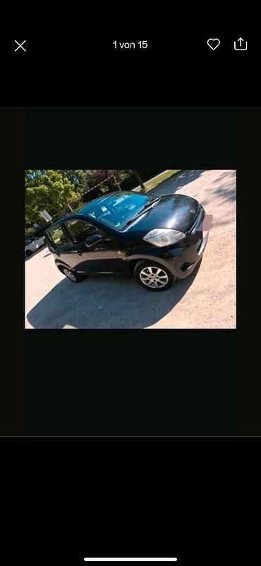 Schwarz Gebraucht 2008 Daihatsu Sirion Kleinwagen | 2.050 € (Etwas zu teuer) - Bild 1/4