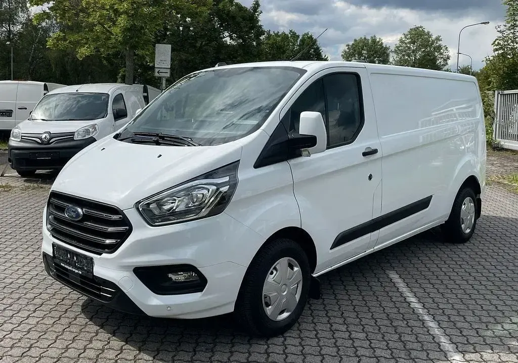 Gebraucht Ford Transit Custom 105 PS (77 kW) 2021 Weiß Van / Kleinbus