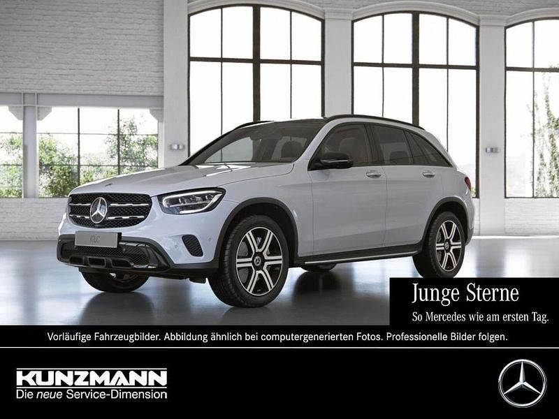 Polarweiss Gebraucht 2022 Mercedes GLC300e Exclusive SUV | 43.686 € (Teuer) - Bild 1/4