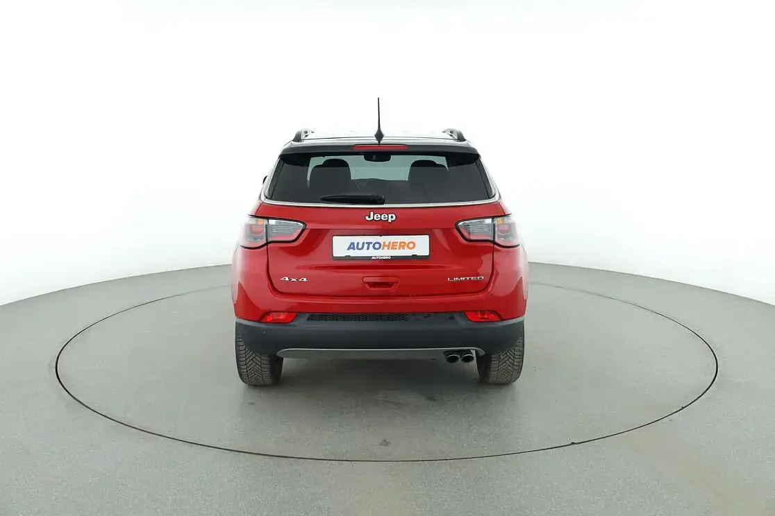 Gebraucht Jeep Compass Limited 170 PS (125 kW) 2018 Rot SUV