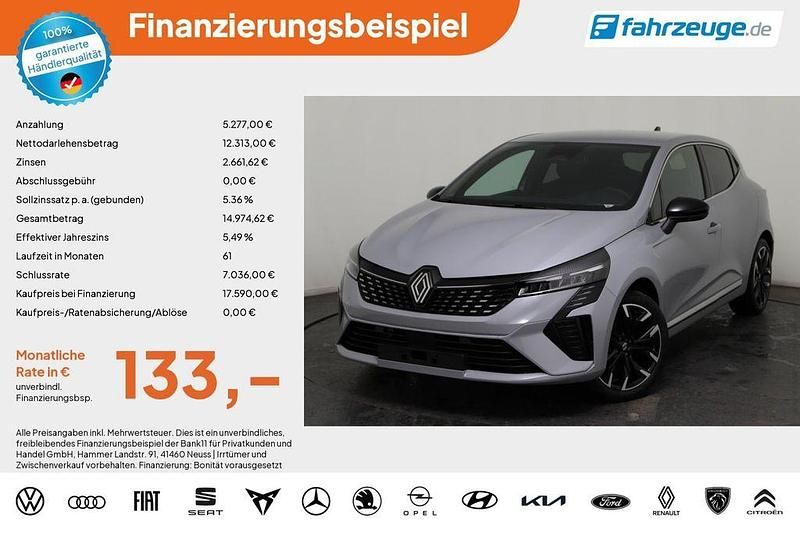 Nuevo Renault Clio V Techno 91 CV (66 kW) 2025 Gris Berlina