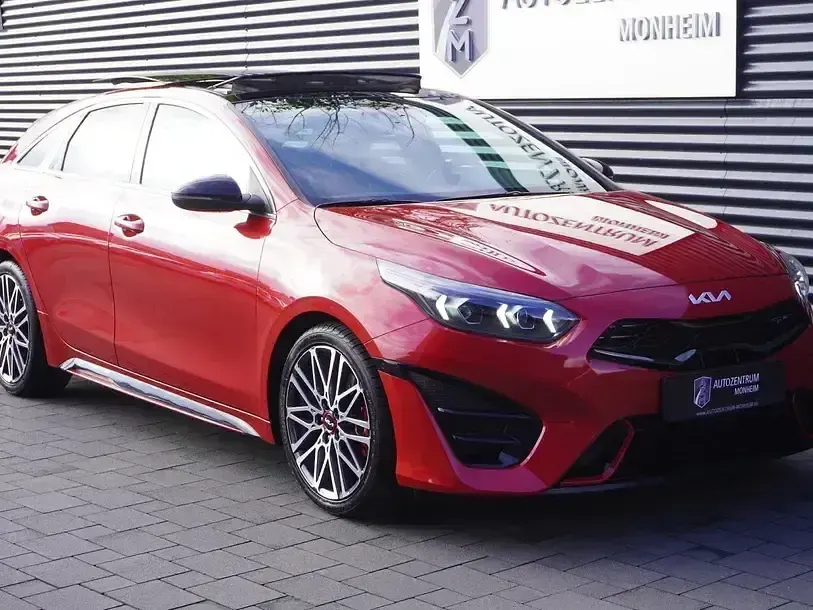 Gebraucht Kia ProCeed GT GT 204 PS (150 kW) 2022 (aa9) infrarot met. Kleinwagen