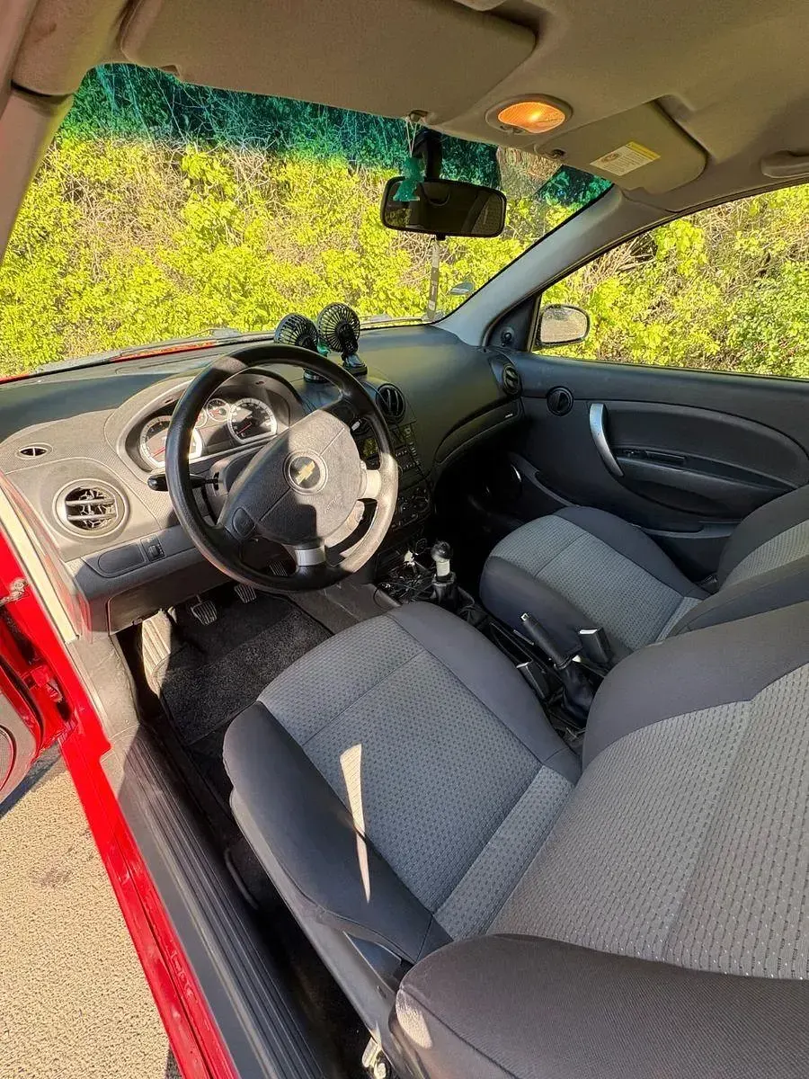 Gebraucht Chevrolet Aveo 84 PS (61 kW) 2008 Rot Limousine