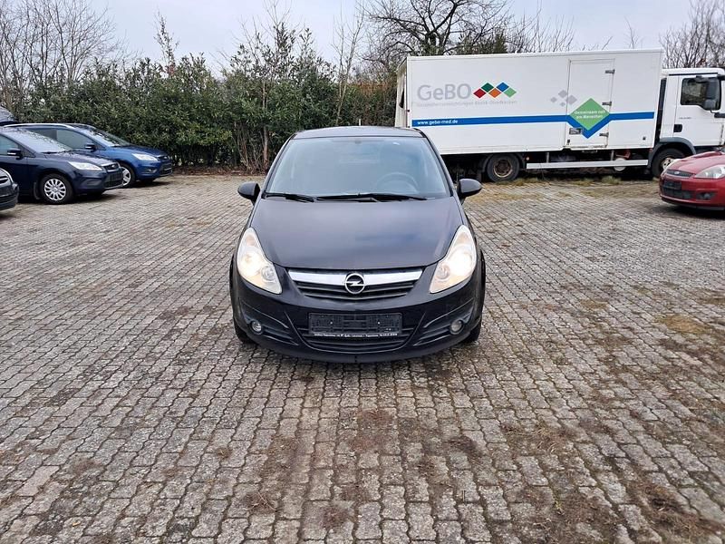 Gebraucht Opel Corsa 60 PS (44 kW) 2007 Schwarz Kleinwagen