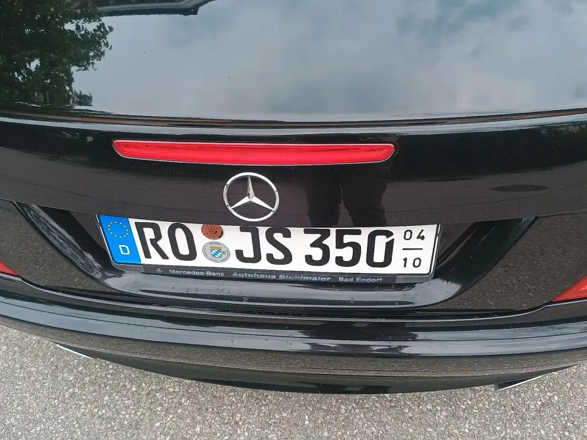 Gebraucht Mercedes SLK350 272 PS (200 kW) 2006 Schwarz Cabrio