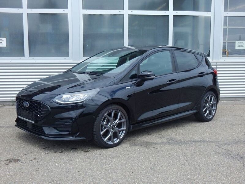 Agate black metallic Gebraucht 2023 Ford Fiesta ST-Line Kleinwagen | 18.990 € (Fairer Preis) - Bild 1/4