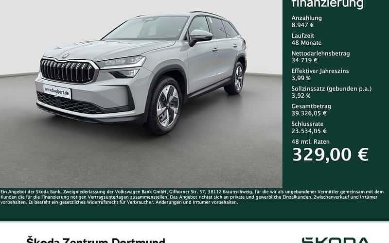 Grau Gebraucht 2025 Skoda Kodiaq Selection SUV | 43.666 € (Superpreis) - Bild 1/4